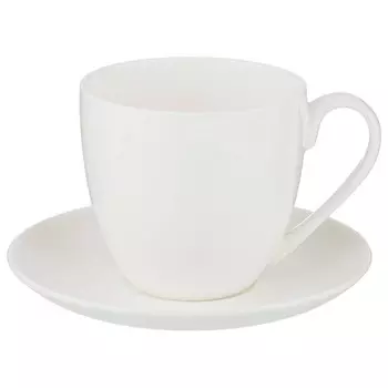 чашка с блюдцем LEFARD Silk 430мл костяной фарфор