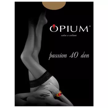 чулки OPIUM Passion 40den 2 nero