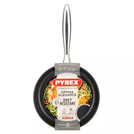 cковорода PYREX Optima Eleganсe 24см антипр.покр. кован.алюм. индукция