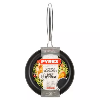 cковорода PYREX Optima Eleganсe 24см антипр.покр. кован.алюм. индукция