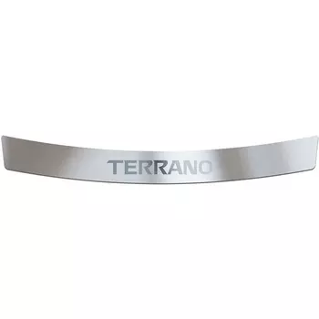 Накладка на задний бампер PT Group для Nissan Terrano 2014-