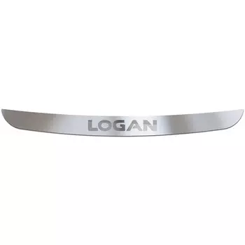 Накладка на задний бампер PT Group для Renaul Logan 2014- (07032601)