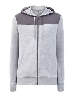 Спортивная толстовка в стиле colorblock из футера