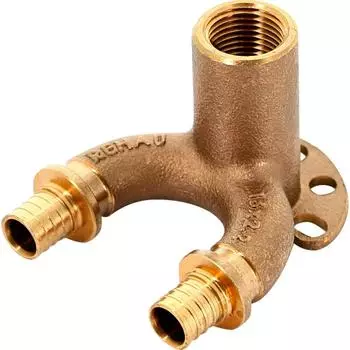 Водорозетка Rehau 1/2"x16 мм ВР бронза
