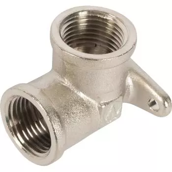 Водорозетка Valtec, внутренняя резьба, 1/2", никелированная латунь