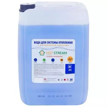 Деминерализованная вода с ингибитором коррозии Hot stream HS-010804 20 л