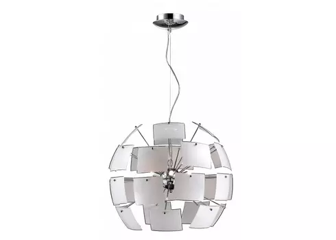 Подвесной светильник vorm (odeon light) серебристый 200 см.