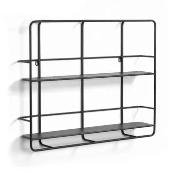 Полка настенная najat (la forma) черный 75x60x13 см.