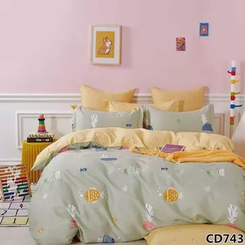 Постельное белье (2-х спальный комплект) arlet (kingsilk) мультиколор 45x35x10 см.