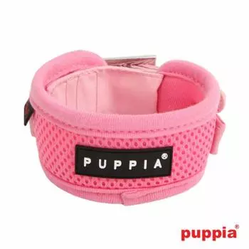 Puppia ошейник-воротник с дышащей сеткой,розовый (S)