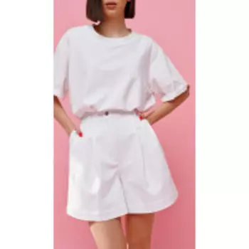 Шорты Beauty-3971 В цвете: Белый; Размеры: 46,44
