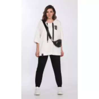 Спортивная одежда Lady Secret-2751/1 В цвете: Белый, Черный; Размеры: 56,52,54