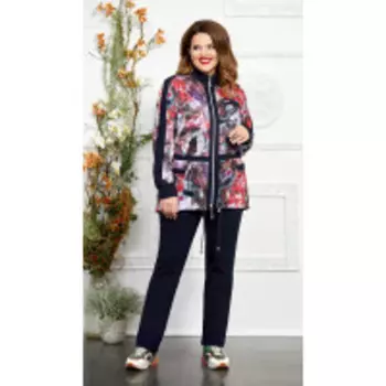 Спортивная одежда Mira Fashion-2765-9 В цвете: Синий; Размеры: 56,58,54