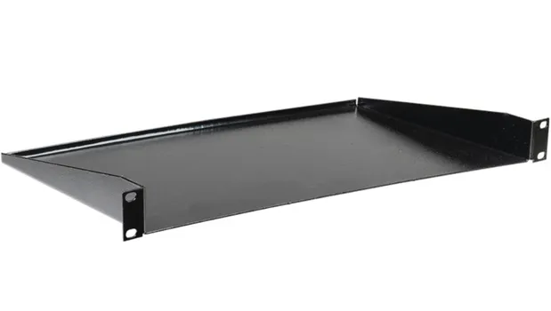 Полка консольная ITK RS05-280M-R L=280мм 1U черная