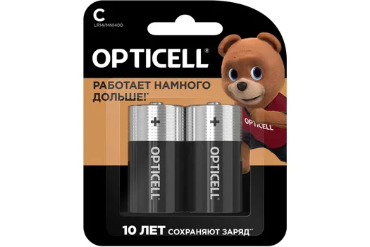 Батарейка OPTICELL 5051004 LR14 BL2