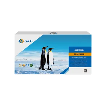 Картридж GG-CE505A Cartridge G&G for HP LJ P2035/P2055/M401/M425dn/Canon LBP6300dn/6310dn/6650dn/6670 (2300)