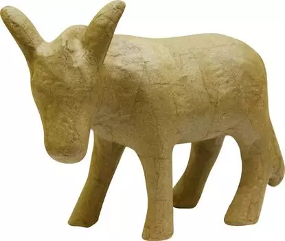 Фигурка из папье-маше, объемная, мал, ослик 22*8,5*15,5см