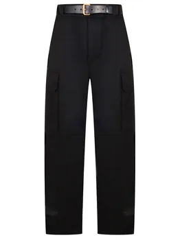Брюки-карго хлопковые SAINT LAURENT