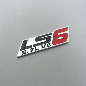 1 шт. 3D металлическая эмблема автомобиля 5.0L 5.7L 6.0L 6.8L LS1 LS2 LS3 LS6 COYOTE V8 значок на корпусе наклейка на багажник наклейка для логотипа автомобиля LS1