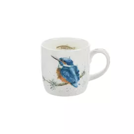 Кружка Royal Worcester "Забавная фауна","Зимородок" 310мл, костяной фарфор