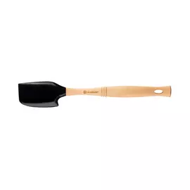 Лопатка кондитерская Le Creuset 32см,силикон,дерево,чёрный (Black)