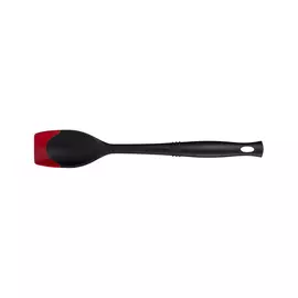 Ложка Le Creuset Revolution 34см,чёрный,вишнёвый,нейлон,силикон (Black)