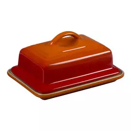 Масленка с крышкой Le Creuset 17см,керамика,оранжевый (Flame)
