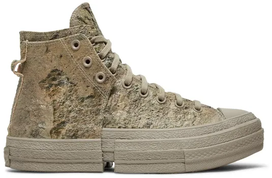 Кроссовки Converse Feng Chen Wang x Chuck 70 High 2-in-1 - Concrete Grey, серый