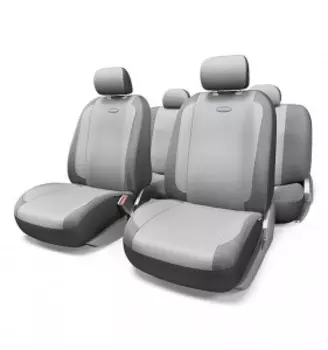 Чехлы на сиденья универсальные GENERATION GEN-1105 D.GY/L.GY (M)
