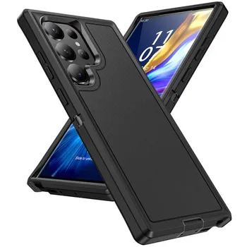 Защитный чехол для Samsung Galaxy S23 Ultra S22 Plus A54 5g A14 A13 A53, чехлы для сотового телефона for Galaxy A13 5G темно-синий