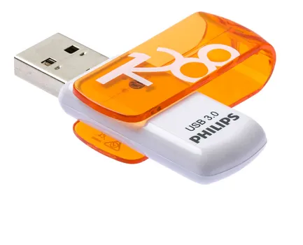 Флешка 128Gb USB 3.0 PHILIPS Vivid Edition 3.0, белый (FM12FD00B/97)