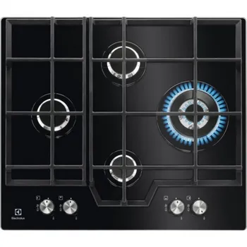 Газовая варочная поверхность Electrolux KGG6456K черный
