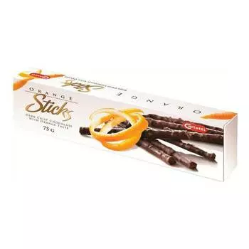 Шоколадные палочки Carletti Arches Orange со вкусом апельсина, 75 г