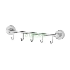 Штанга с 5-ю крючками 30 cm (хром) FBS NOS 026