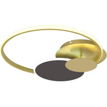 Потолочная люстра (+ночной режим) с пультом светодиодная 10247/3 85W Gold/Coffee Escada Pleiades 10247/3LED