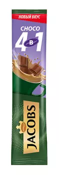 Напиток кофейный Jacobs Choco с какао-порошком 4в1 12г