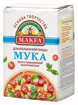 Мука Макфа пшеничная для пиццы 1кг