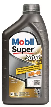 Масло мотор. 1л (синт) Mobil Super 3000 Х1 5W-40