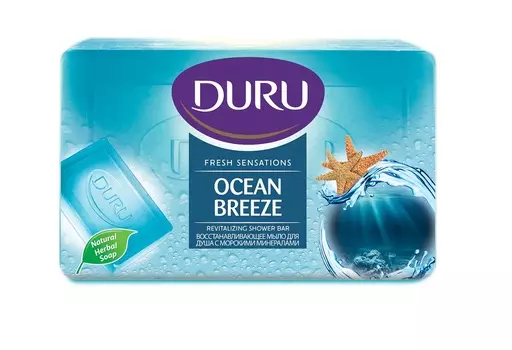 Мыло кусковое Duru Fresh Sensetions Ocean Breeze 150г