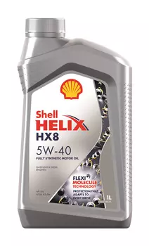 Масло мотор 1л (синт) Shell Helix HX8 5w/40