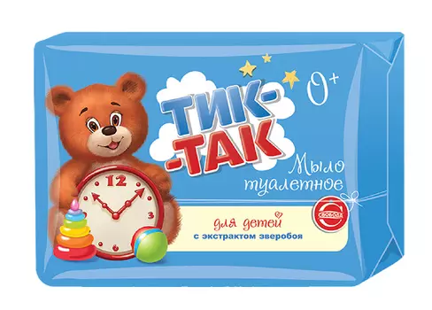 Мыло Тик-так туал дет с 1 года, 150г