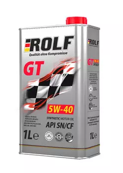 Масло моторное ROLF GT SAE 5W-