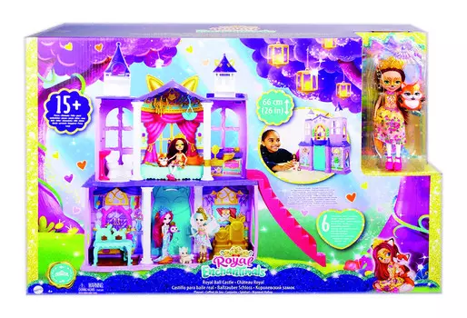 Набор игровой Enchantimals Семья Бал в королевском замке GYJ17