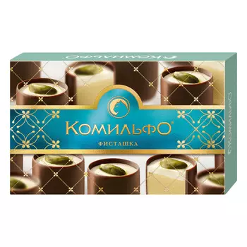 Набор конфет Комильфо фисташки/пралине 116г