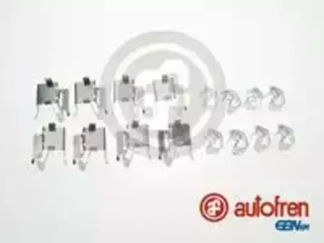 рем.к-т торм. колодок задних! 8 пластинок, 8 креп.\ Toyota RAV4 III, Mazda 6 12> D42869A AUTOFREN