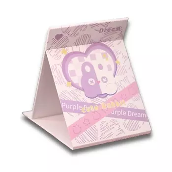ILIKEGIFT Зеркало настольное "Cute rabbit" purple