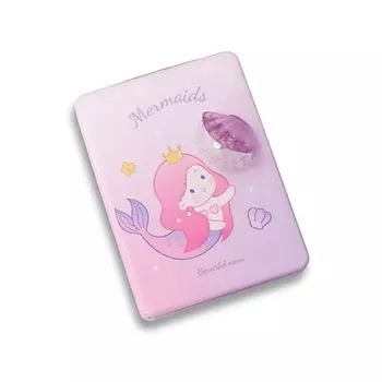 ILIKEGIFT Зеркало складное "Mermaids purple" с увеличением