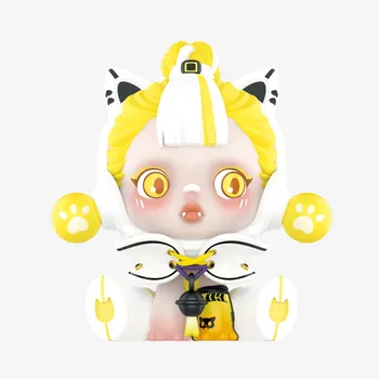 Фигурка Pop Mart Skullpanda City of Night Series - Pet Cat