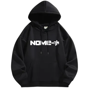 Толстовка унисекс NOME, Черный (на флисовой подкладке)
