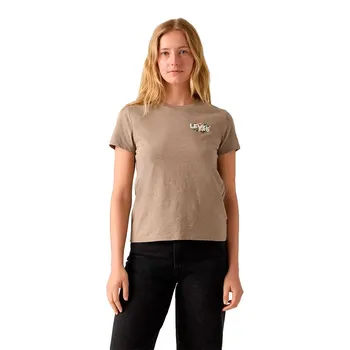 Футболка с коротким рукавом Levi's The Perfect 17369, коричневый